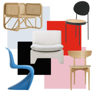 Stühle & Sessel als Deko-Objekte